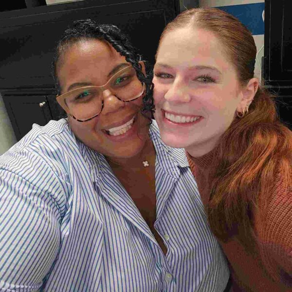 Stephanie and friend